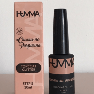 Top Coat Glitter Humma- 10ml (Step 5)