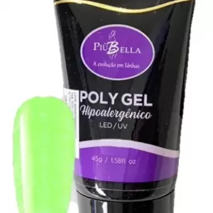 Polygel Piu Bella 45g / Gliter Folha