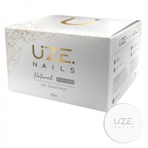 Gel Construtor Natural Baby White 25g Uze Nails