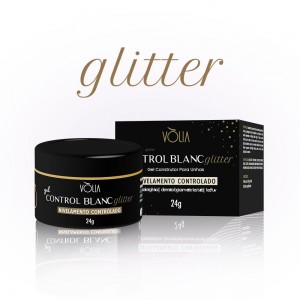 GEL CONTROL BLANC GLITTER 24G - VOLIA 